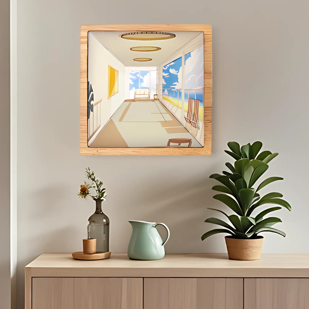 3D裸眼視覺小壁燈