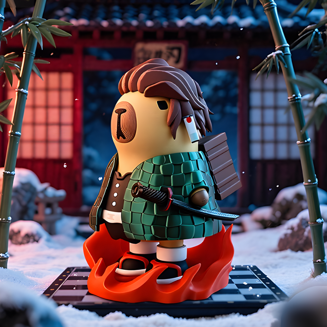 3D列印卡皮巴拉小夥伴系列