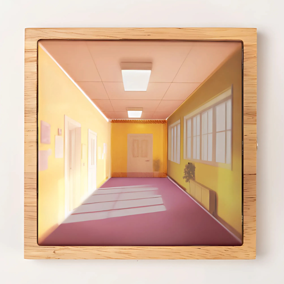 3D裸眼視覺小壁燈