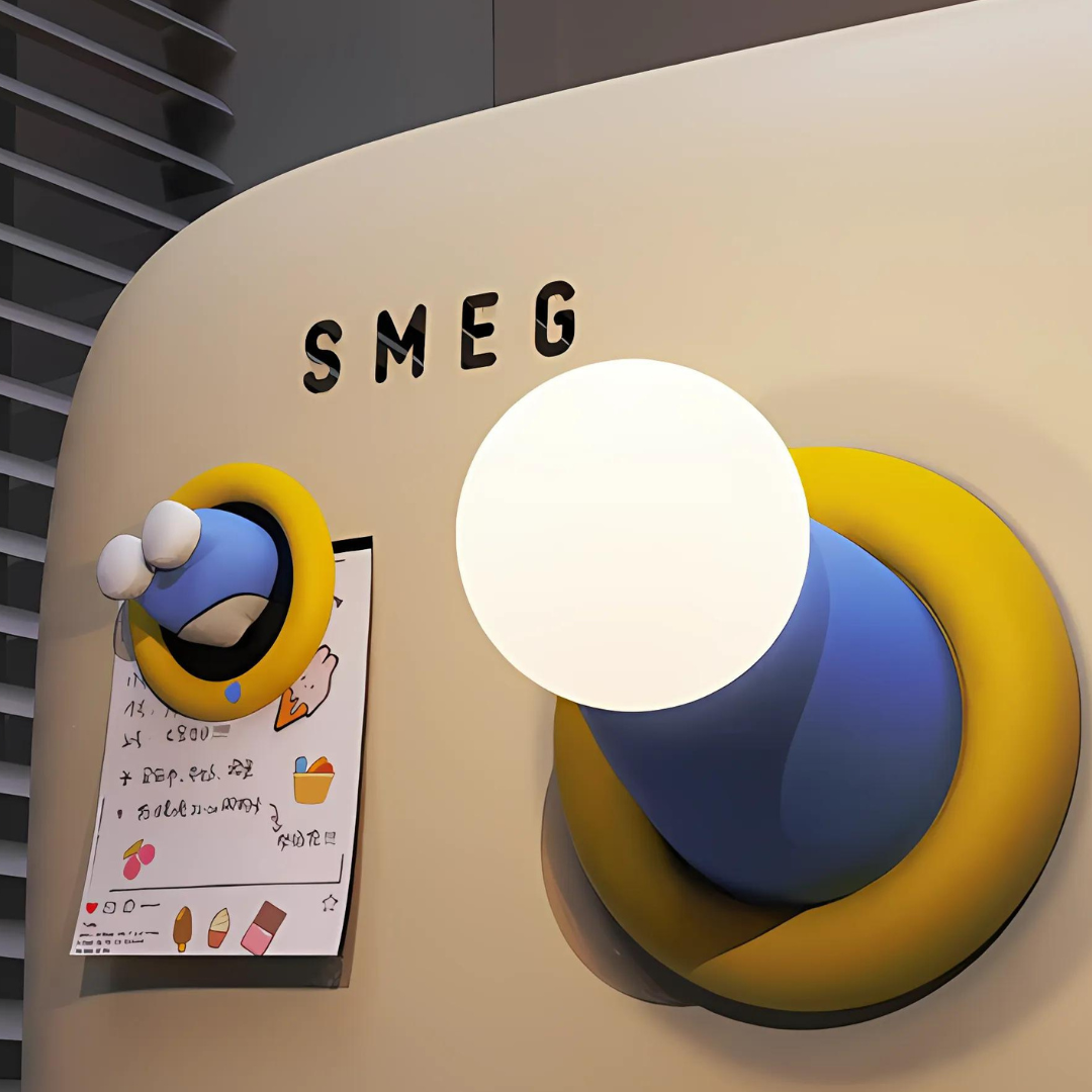 可愛叮噹圓手燈