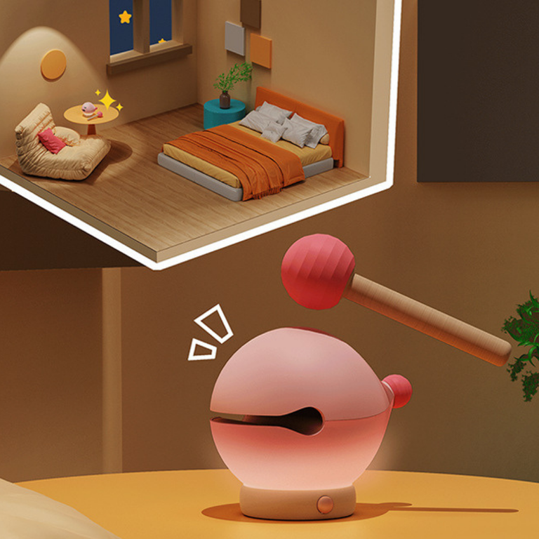 暴打魚魚小夜燈