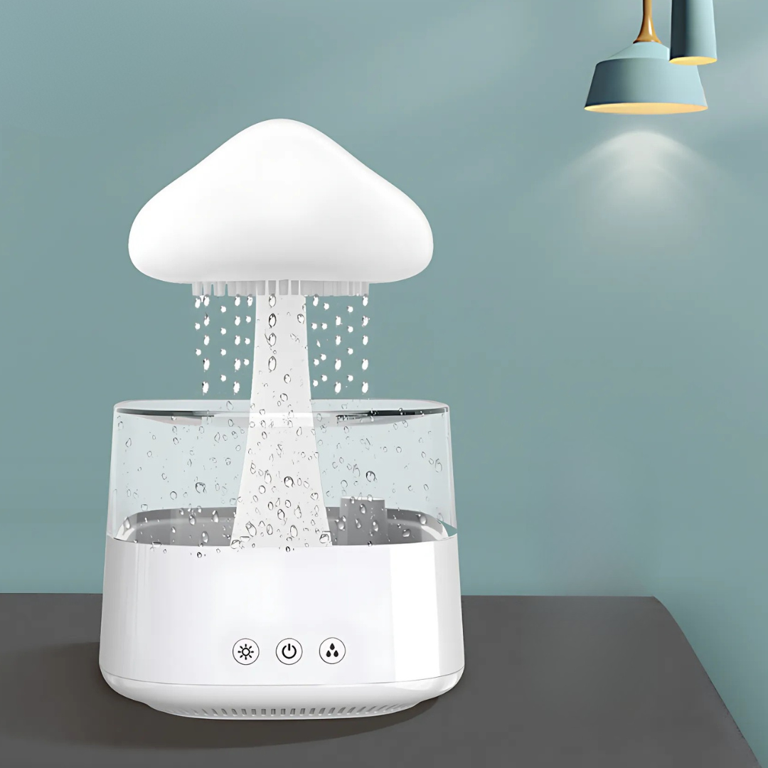 靜謐霧雨蘑菇加濕器