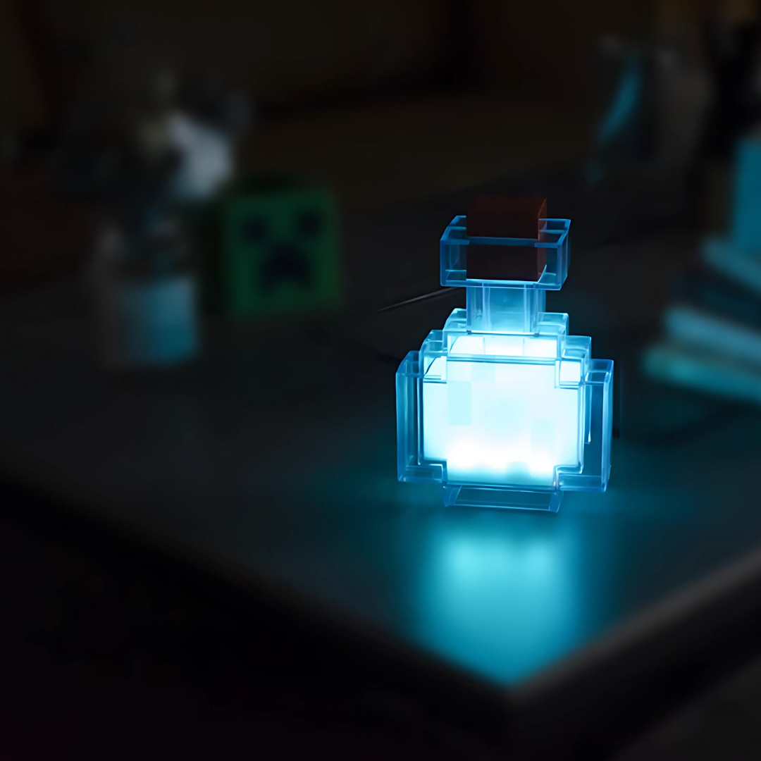 方塊世界冒險燈具組