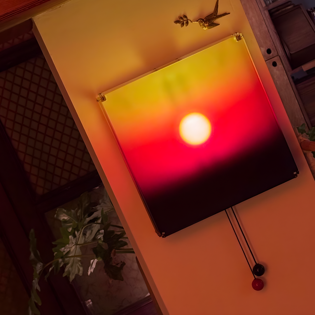 落日光景氛圍燈