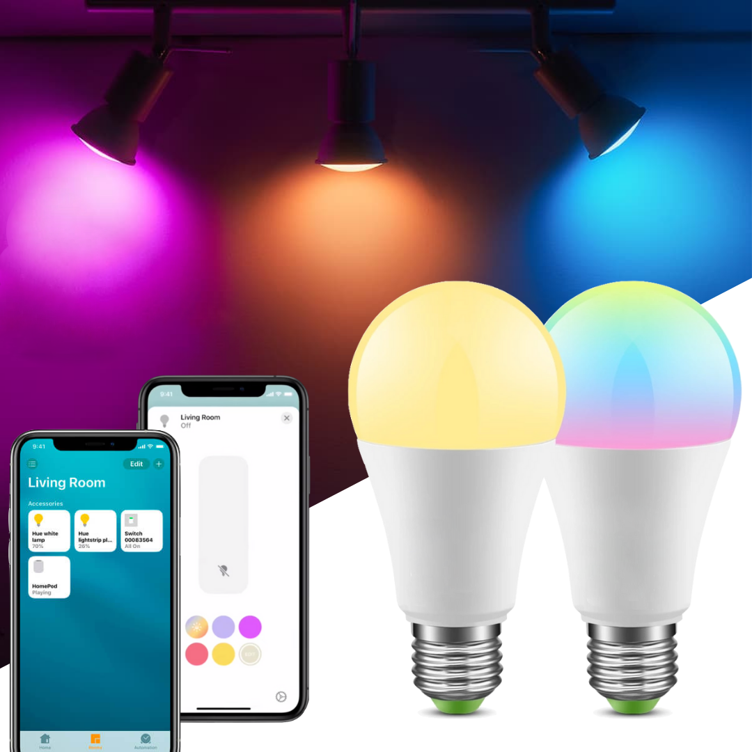 Homekit RGB Smart Light Bulb (9W new direct connection upgrade)