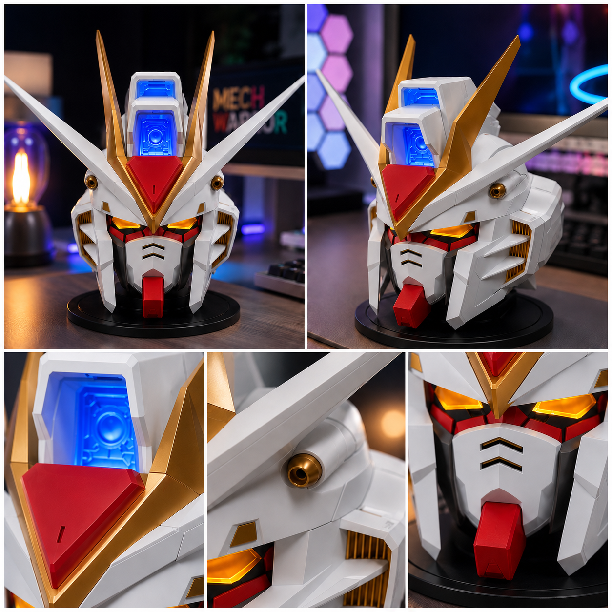 RX-78-2 初代鋼彈可穿戴頭雕