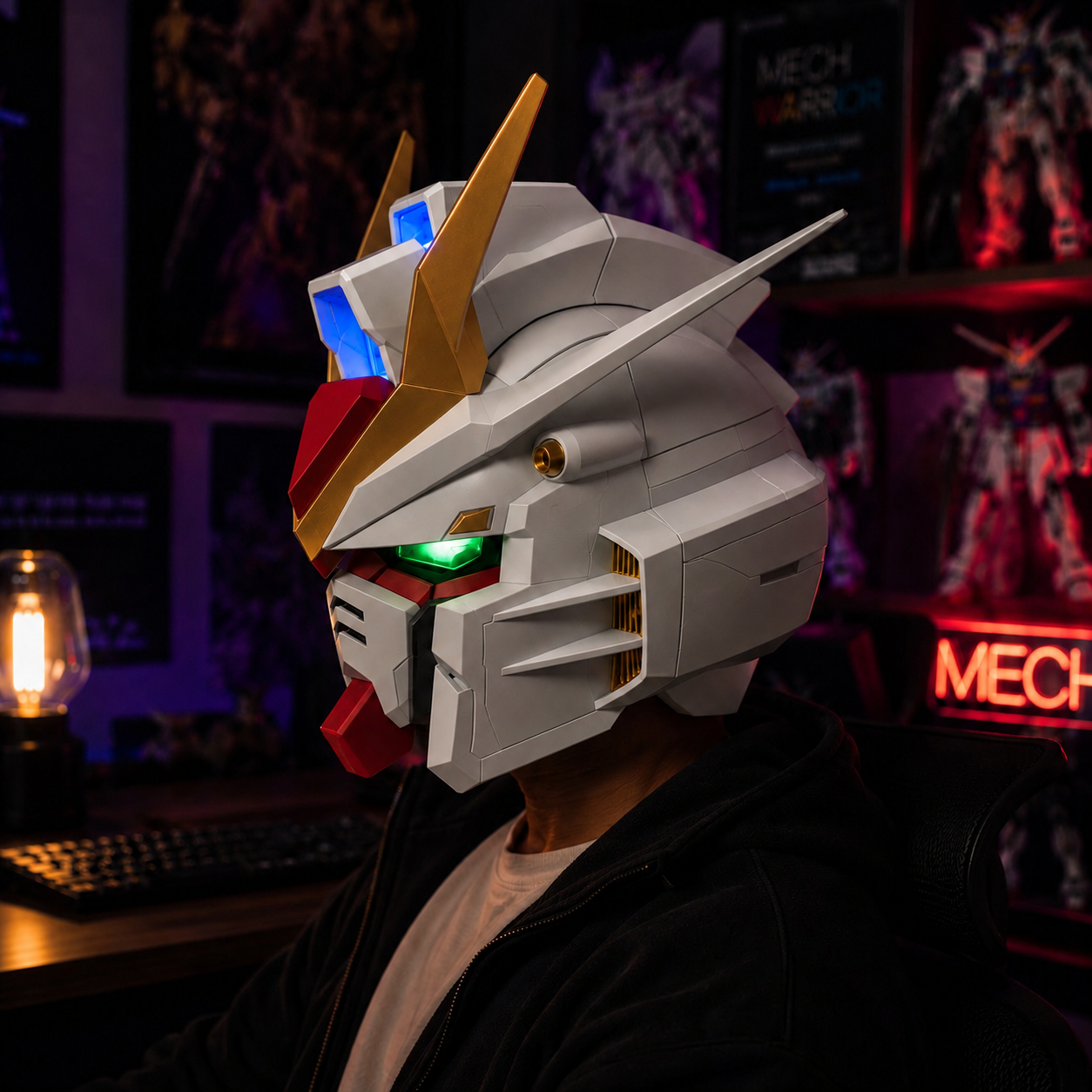 RX-78-2 初代鋼彈可穿戴頭雕