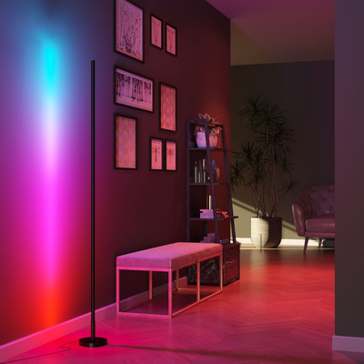Nordeco RGBIC Symphony Combination Floor Lamp (New Segmented Color Changing Model)