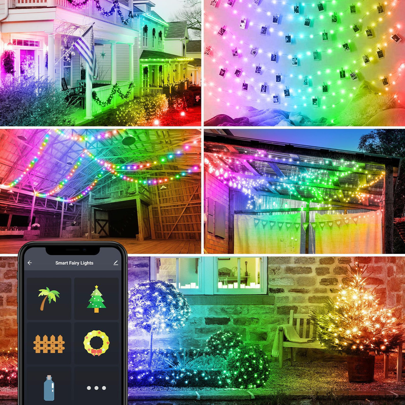 Symphony Outdoor Small Ball Light String (Bluetooth Type)