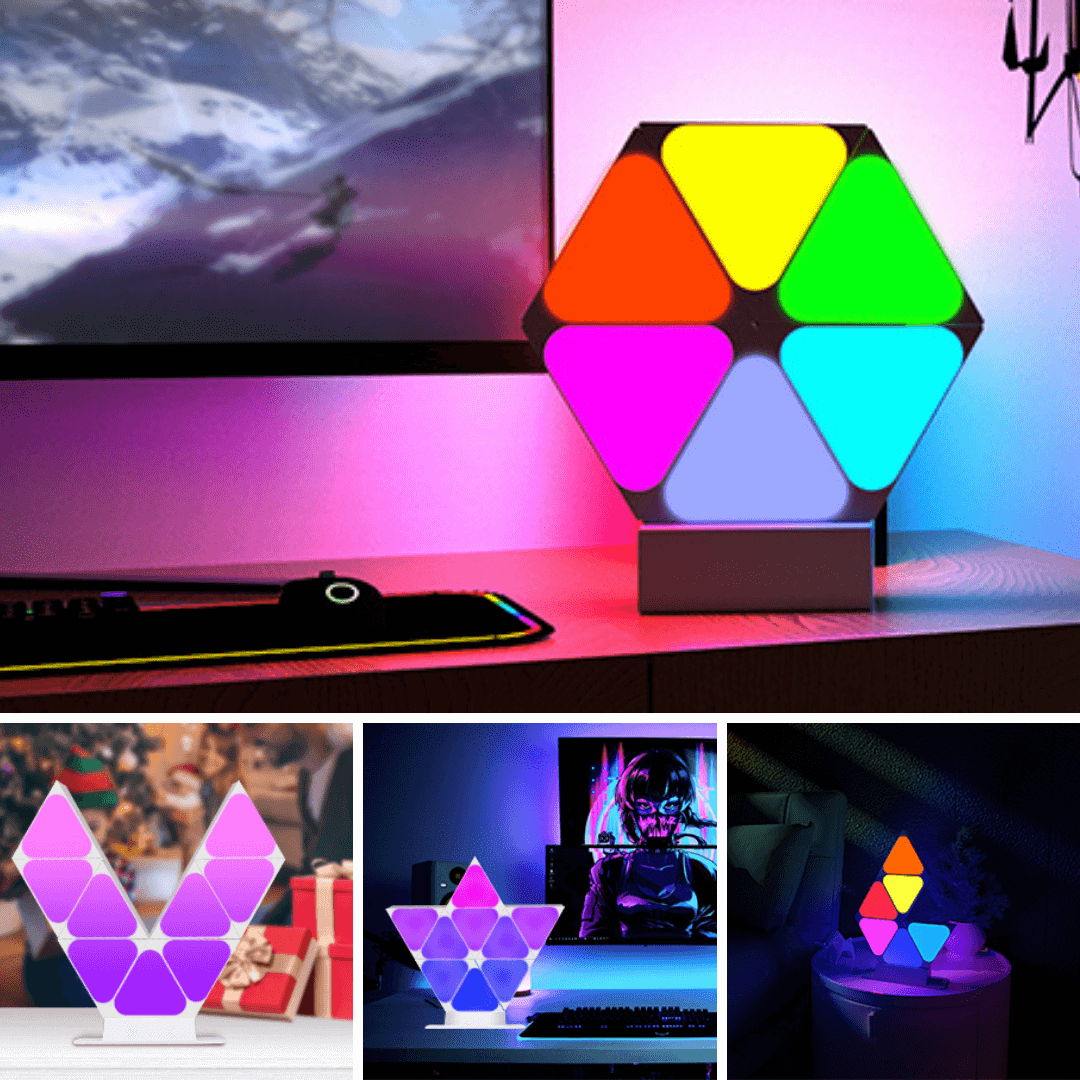 Nordeco RGB smart light board｜Small triangle type 